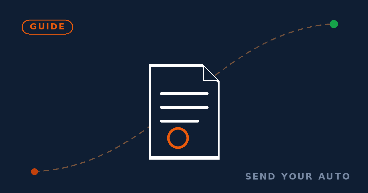 Documents you need to transport a car in the EU